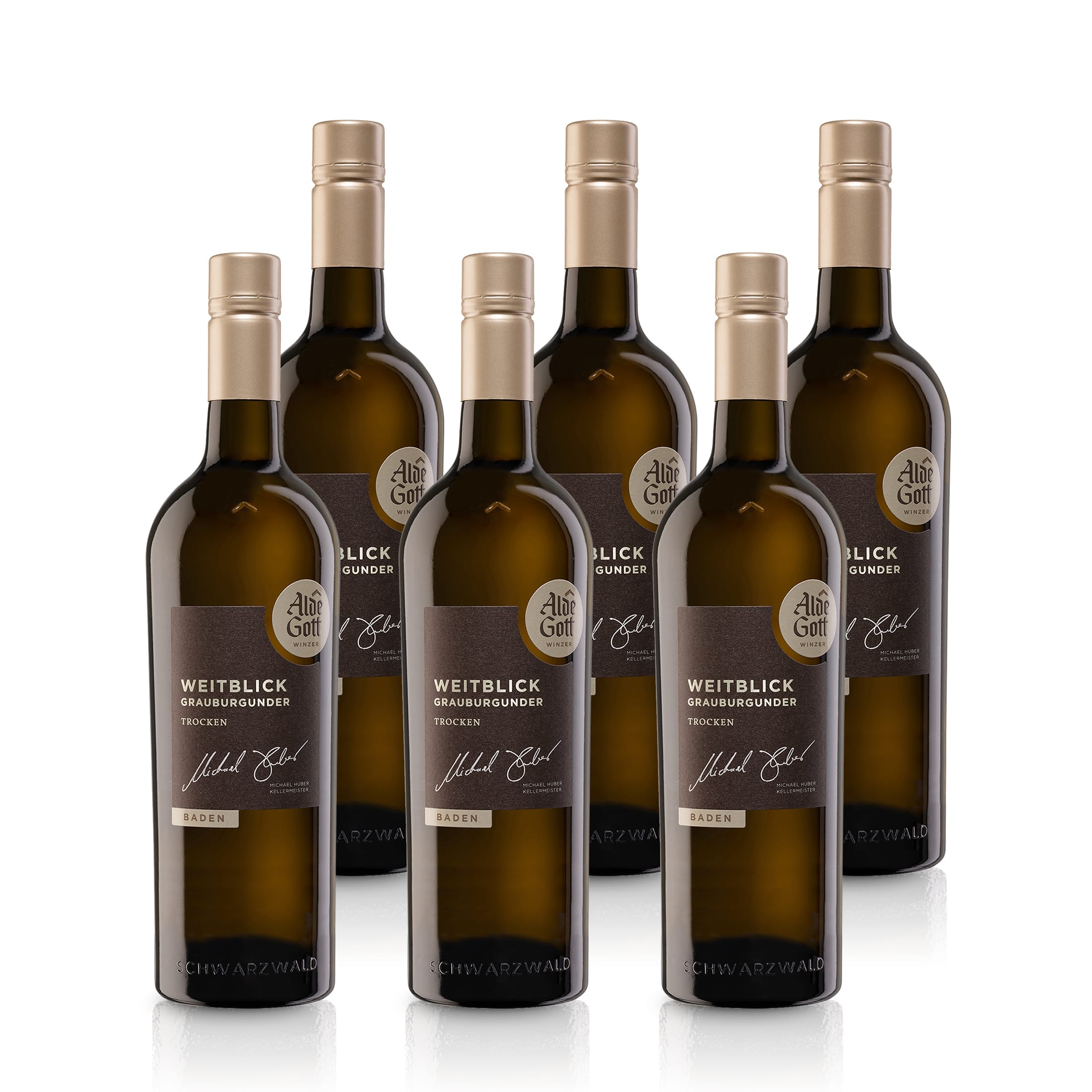 2022 WEITBLICK Pinot Gris Quality Wine dry - Alde Gott | White Wine 0.75L 14.5%