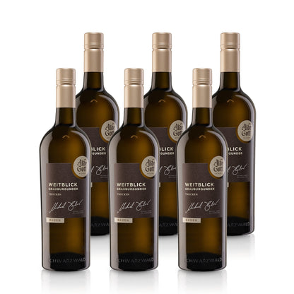 2022 WEITBLICK Pinot Gris Quality Wine dry - Alde Gott | White Wine 0.75L 14.5%