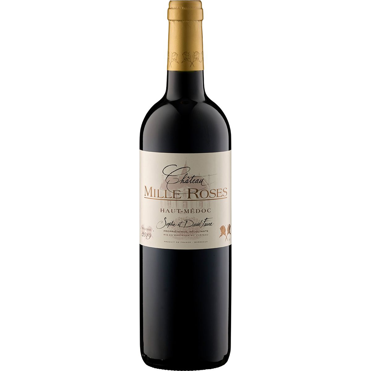 2019 Château Mille Roses AOC Medoc Château Mille Roses Bordeaux/Frankreich 0,75 l
