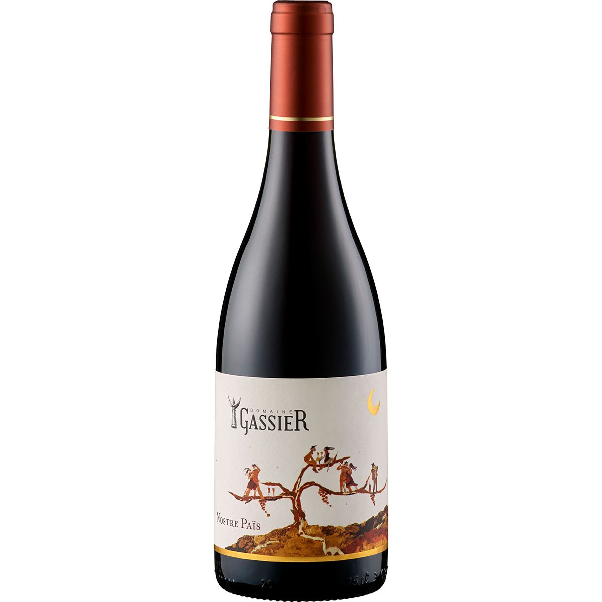 2020 Nostre Pais Rouge AOP Costières de Nîmes - Bio - Vignobles Michel Gassier Rhône/Frankreich 0,75l