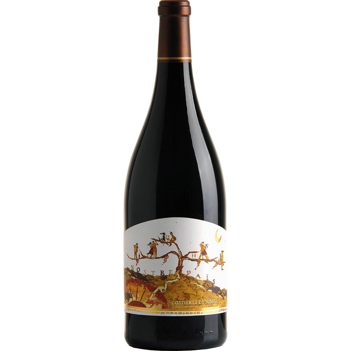 2020 Nostre Païs Rouge AOP Costières de Nîmes - BIO - MG Vignobles Michel Gassier Rhône/Frankreich 1,5 l