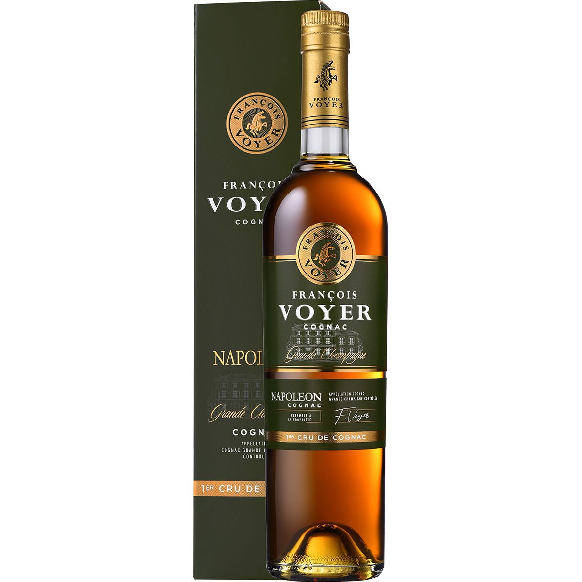 Napoléon Cognac Grande Champagne François Voyer Charente/Frankreich 0,7 l