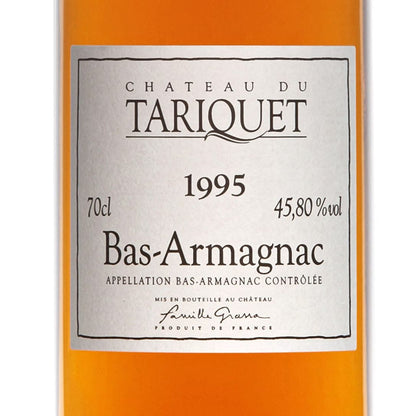 Château du Tariquet Vintage 1995 45.8% Bas-Armagnac AOC - Domaine Tariquet