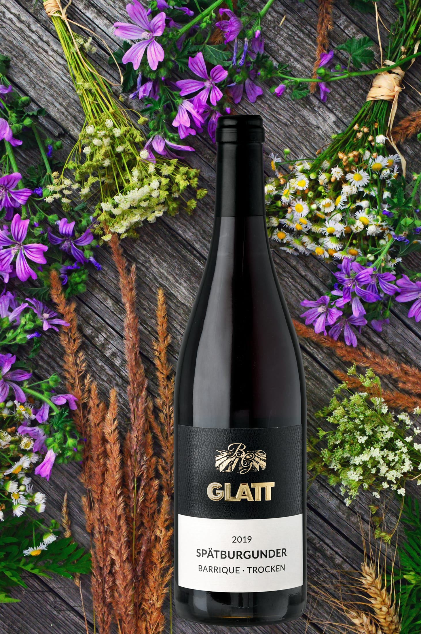 2019 Pinot Noir Barrique Dry Red Wine GLATT
