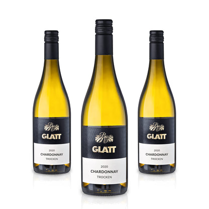 2020 Chardonnay Dry White Wine • Smooth • Quality Wine from Kaiserstuhl/Baden, Germany