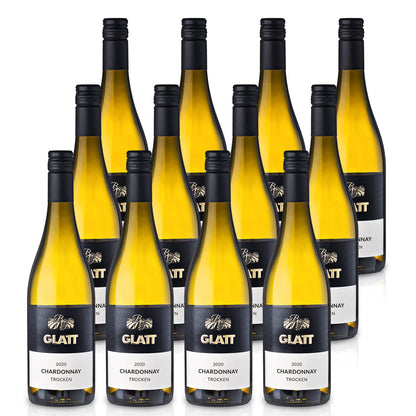 2020 Chardonnay Dry White Wine • Smooth • Quality Wine from Kaiserstuhl/Baden, Germany