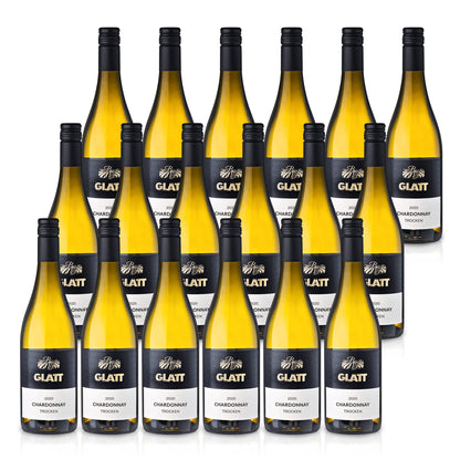 2020 Chardonnay Dry White Wine • Smooth • Quality Wine from Kaiserstuhl/Baden, Germany