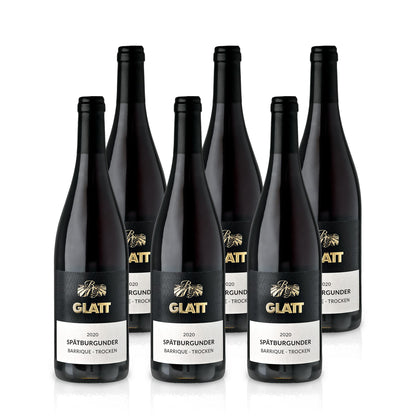 2020 Spätburgunder Barrique Rotwein trocken • GLATT • Qualitätswein vom Kaiserstuhl/Baden, Deutschland