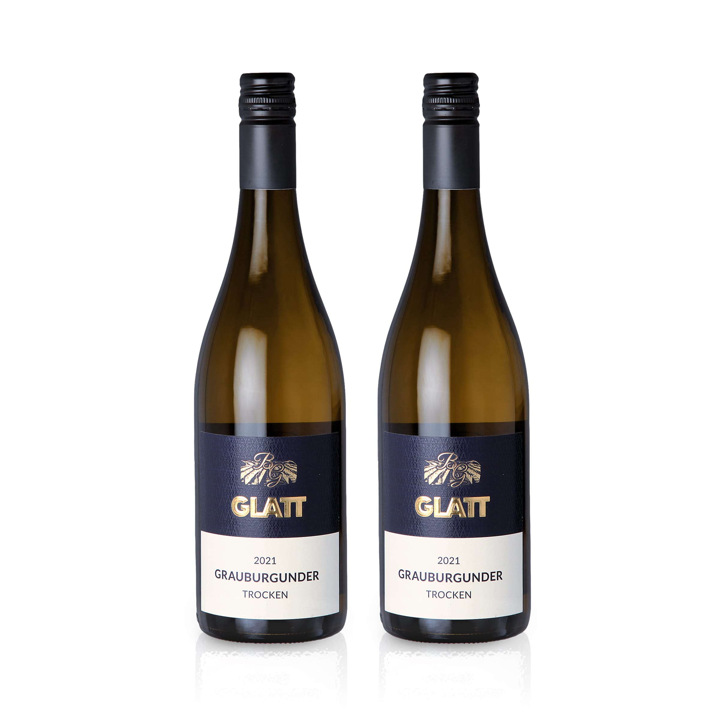 2021 Pinot Gris Dry White Wine • GLATT • Quality Wine from Kaiserstuhl/Baden, Germany