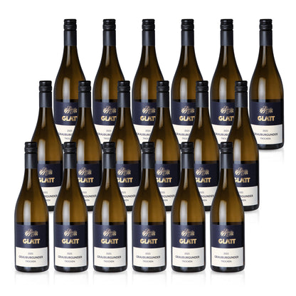 2021 Pinot Gris Dry White Wine • GLATT • Quality Wine from Kaiserstuhl/Baden, Germany