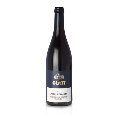 2021 Pinot Noir Barrique Dry Red Wine • GLATT • Quality Wine from Kaiserstuhl/Baden, Germany