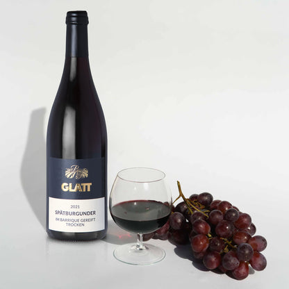 2021 Pinot Noir Barrique Dry Red Wine • GLATT • Quality Wine from Kaiserstuhl/Baden, Germany