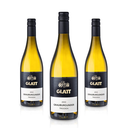 2022 Pinot Gris dry white wine • GLATT • Quality wine from Kaiserstuhl/Baden, Germany