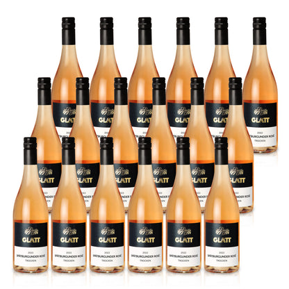 2022 Spätburgunder Roséwein trocken • GLATT • Qualitätswein vom Kaiserstuhl/Baden, Deutschland