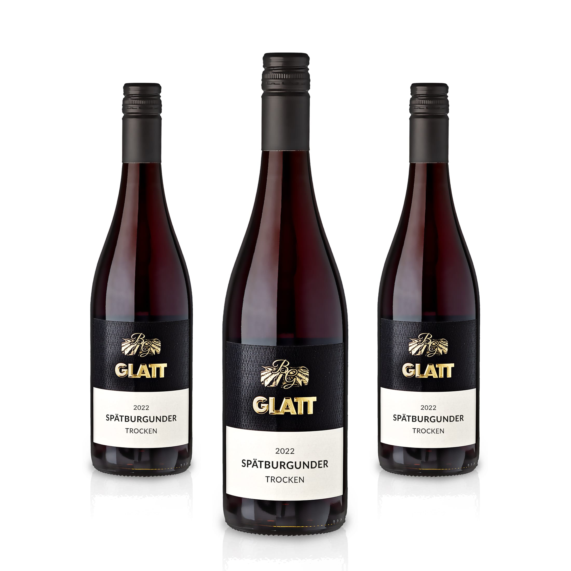 2022 Spätburgunder Dry Red Wine • GLATT • Quality Wine from Kaiserstuhl/Baden, Germany