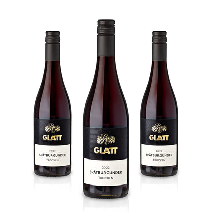2022 Spätburgunder Dry Red Wine • GLATT • Quality Wine from Kaiserstuhl/Baden, Germany