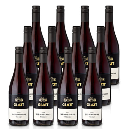2022 Spätburgunder Dry Red Wine • GLATT • Quality Wine from Kaiserstuhl/Baden, Germany