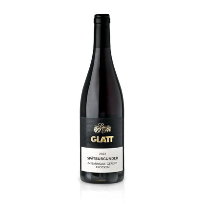 2022 Spätburgunder Barrique Rotwein trocken • GLATT • Qualitätswein vom Kaiserstuhl/Baden, Deutschland