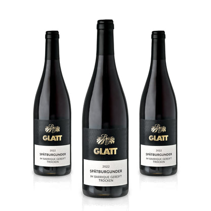 2022 Spätburgunder Barrique Rotwein trocken • GLATT • Qualitätswein vom Kaiserstuhl/Baden, Deutschland