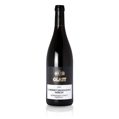 2022 Cabernet Sauvignon & Merlot Barrique Rotwein trocken • GLATT • Qualitätswein vom Kaiserstuhl/Baden, Deutschland