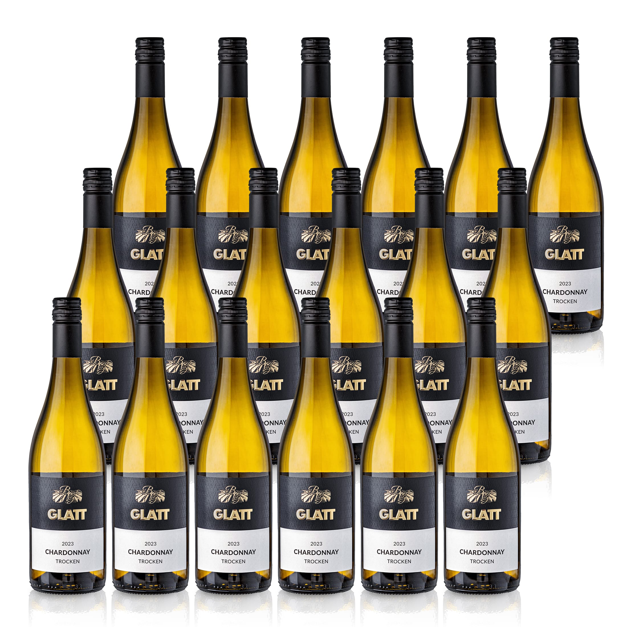 2023 Chardonnay Weißwein trocken • GLATT • Qualitätswein vom Kaiserstuhl/Baden, Deutschland