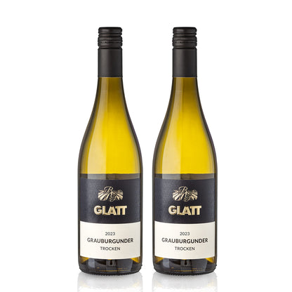 2023 Grauburgunder Weißwein trocken • GLATT • Qualitätswein vom Kaiserstuhl/Baden, Deutschland