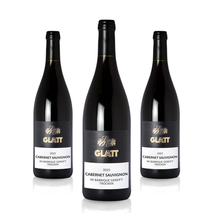 2023 Cabernet Sauvignon Barrique Rotwein trocken • GLATT • Qualitätswein vom Kaiserstuhl/Baden, Deutschland