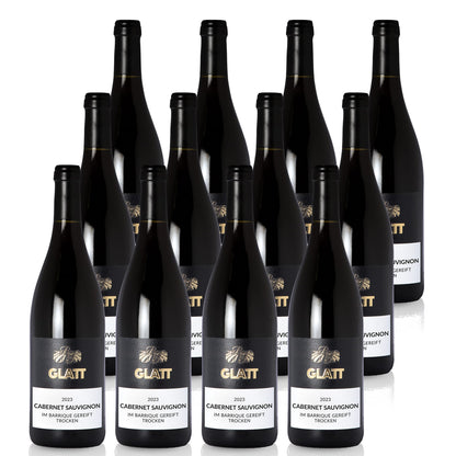2023 Cabernet Sauvignon Barrique Rotwein trocken • GLATT • Qualitätswein vom Kaiserstuhl/Baden, Deutschland