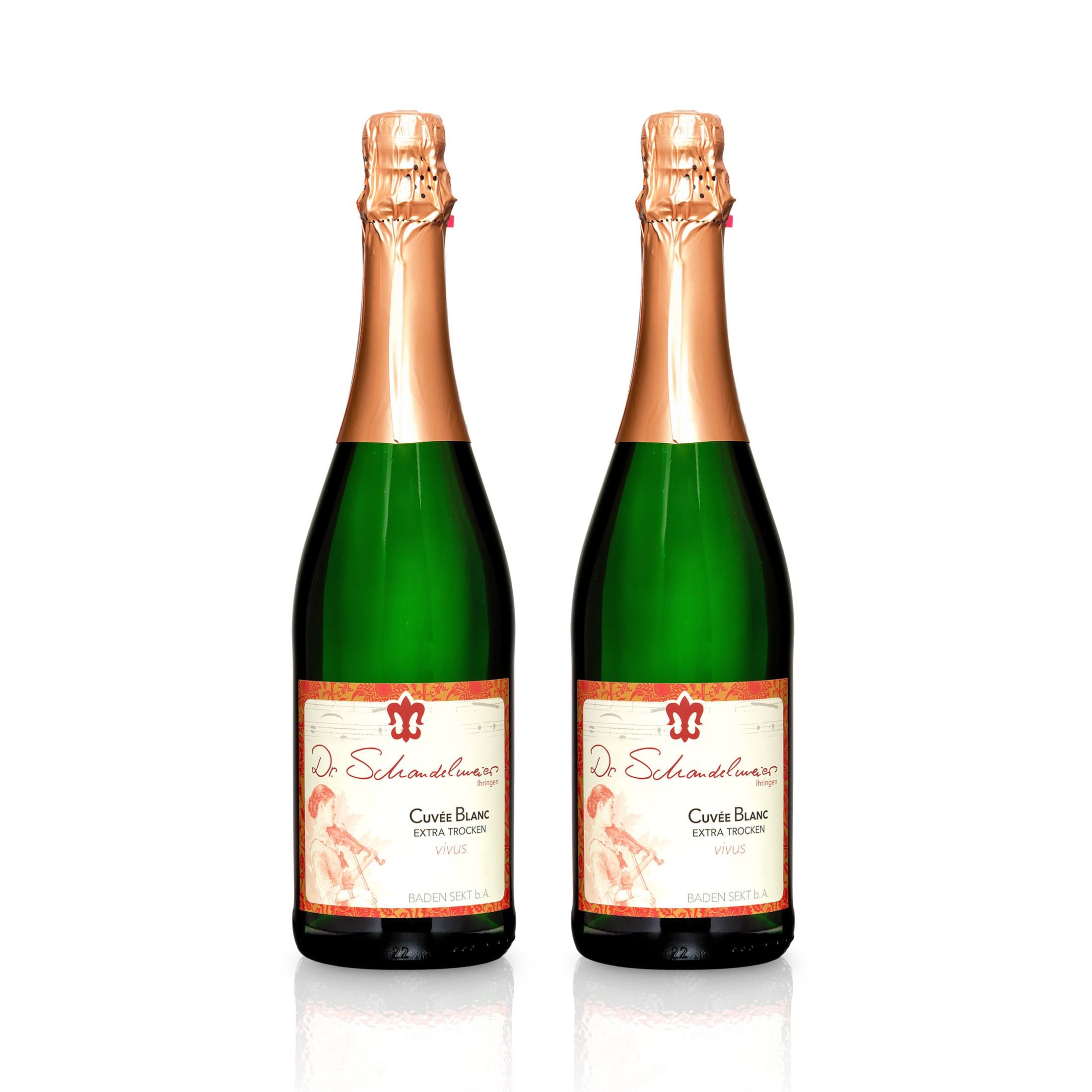 Sekt Cuvée Blanc extra-trocken - Weingut Dr. Schandelmeier