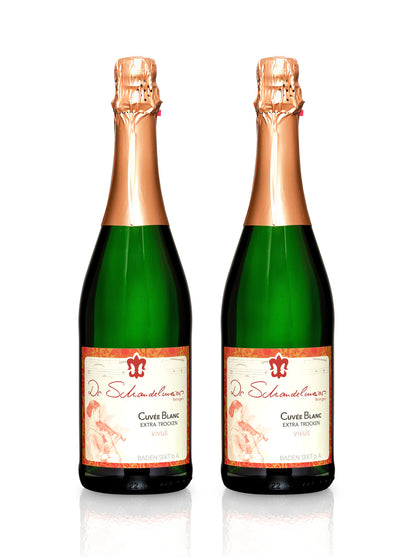Sekt Cuvée Blanc extra-trocken - Weingut Dr. Schandelmeier