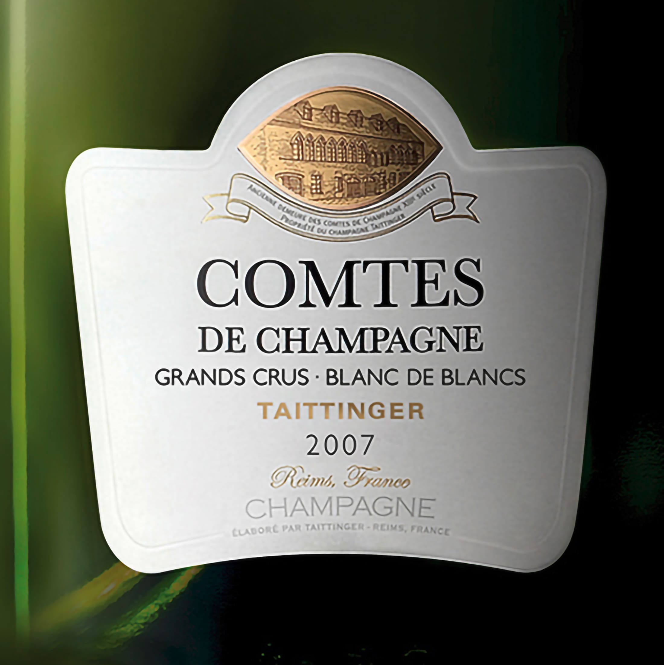 2007 Comtes de Champagne Grands Crus · Blanc de Blancs in Geschenkpackung