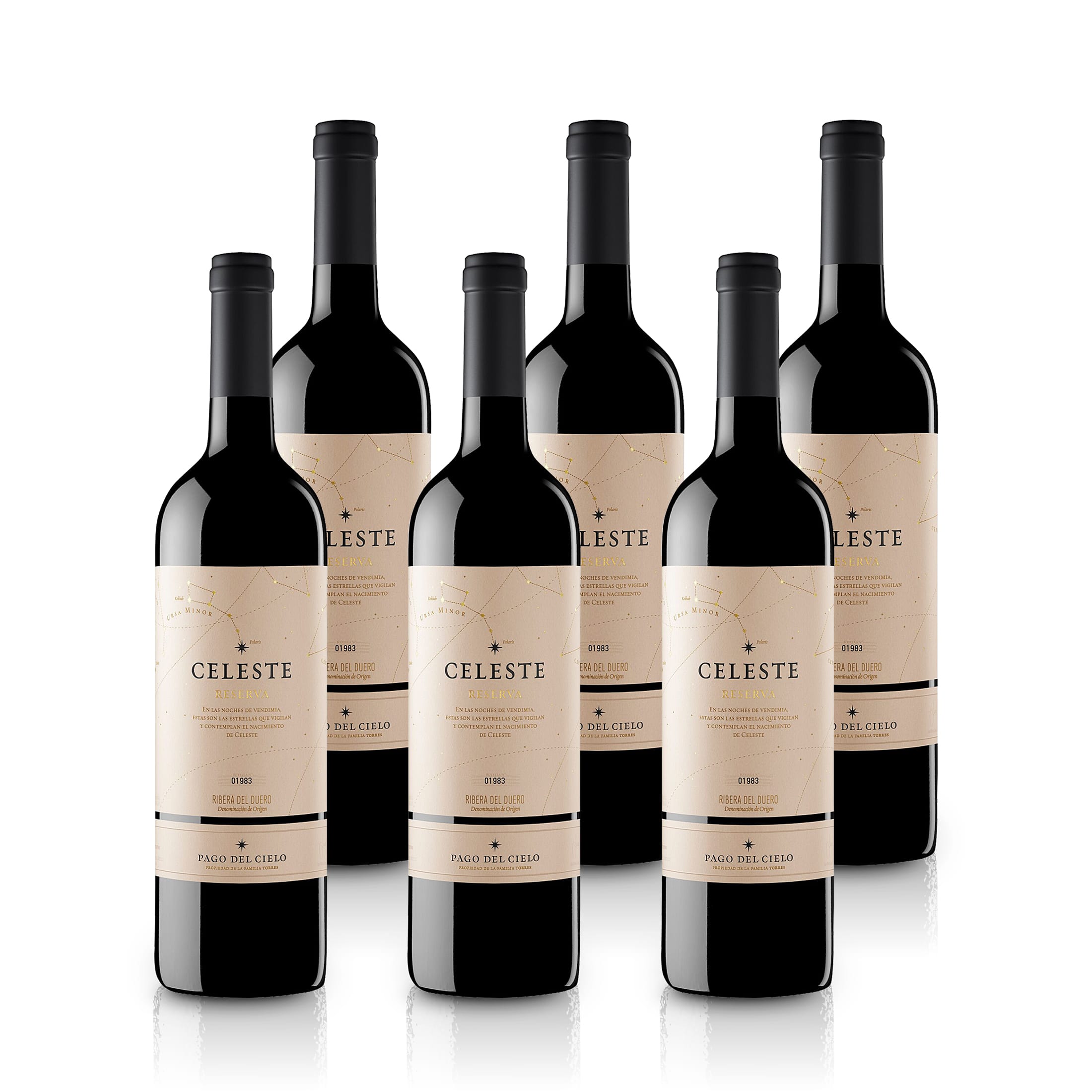 2018 Celeste Reserva Miguel Torres - Spain - Catalonia, Ribera del Duero - 90 Points, James Suckling