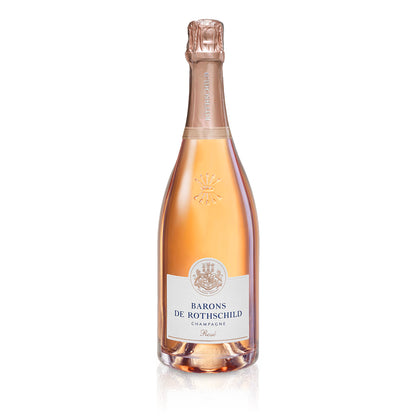 Champagne Barons de Rothschild Rosé Extra Brut in Geschenkpackung