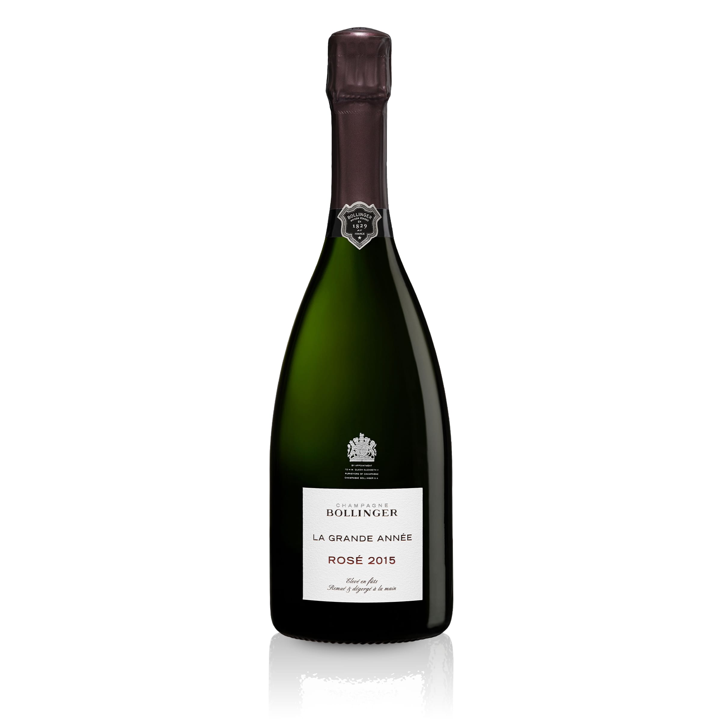 Bollinger La Grande Année Rosé 2015 Champagne in Wooden Box750 ml