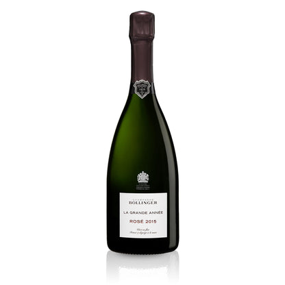 Bollinger La Grande Année Rosé 2015 Champagne in Wooden Box750 ml