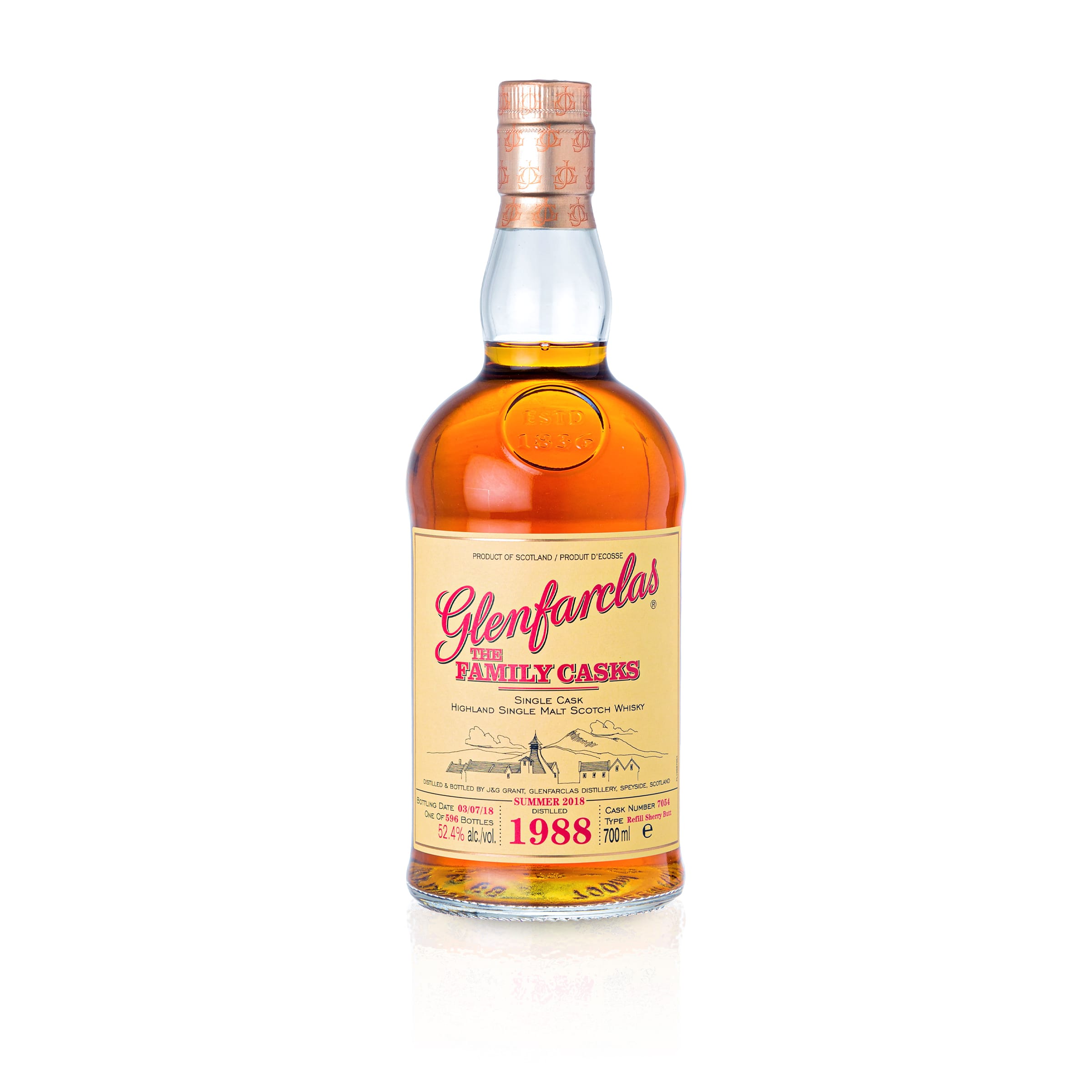 Glenfarclas 30 Years 1988/2018 Family Cask Release Summer 2018