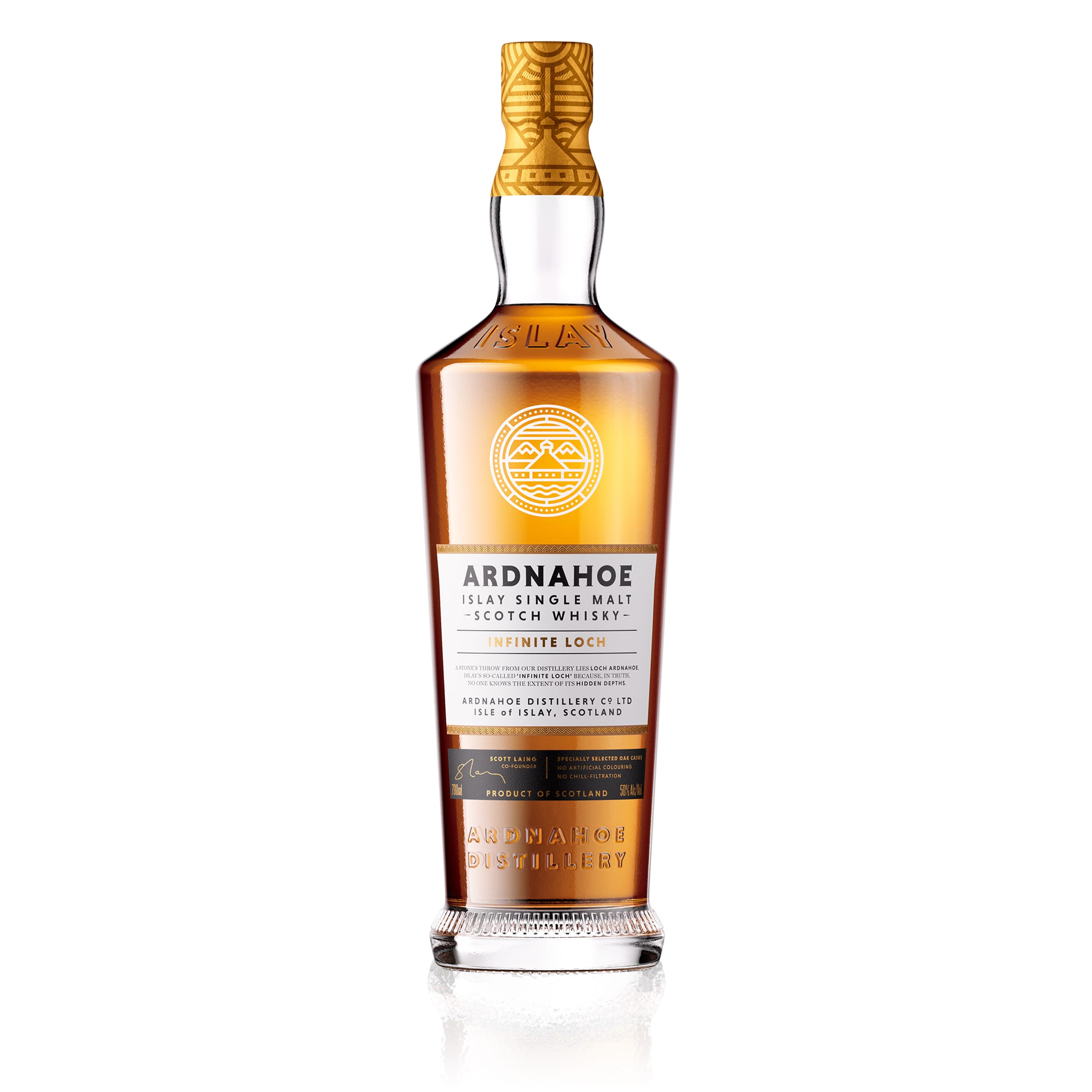 Ardnahoe - Infinite Loch - Islay Single Malt Scotch Whisky 50% Vol 700ml Oak Casks
