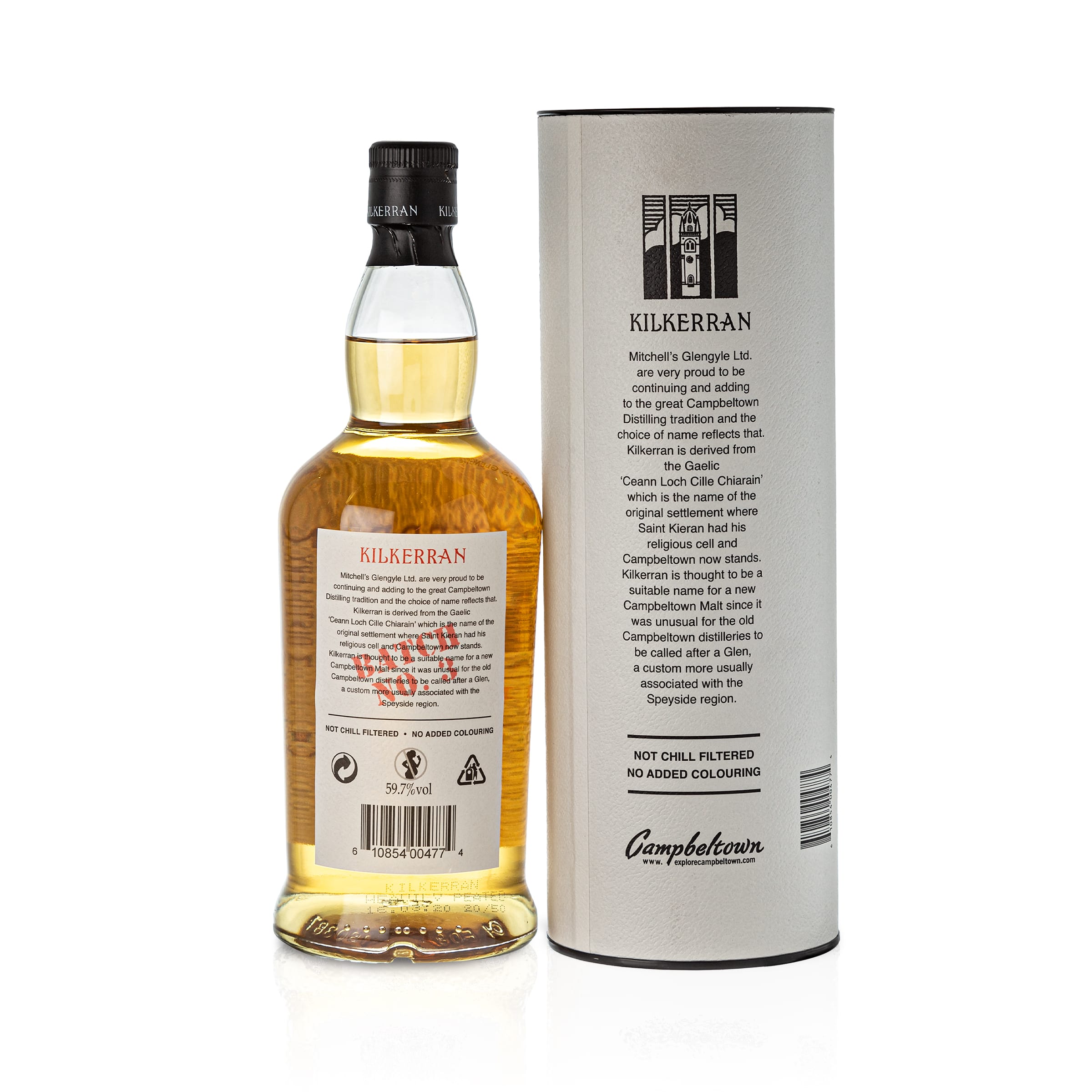 Kilkerran Heavily Peated, 59.7% Batch No. 3