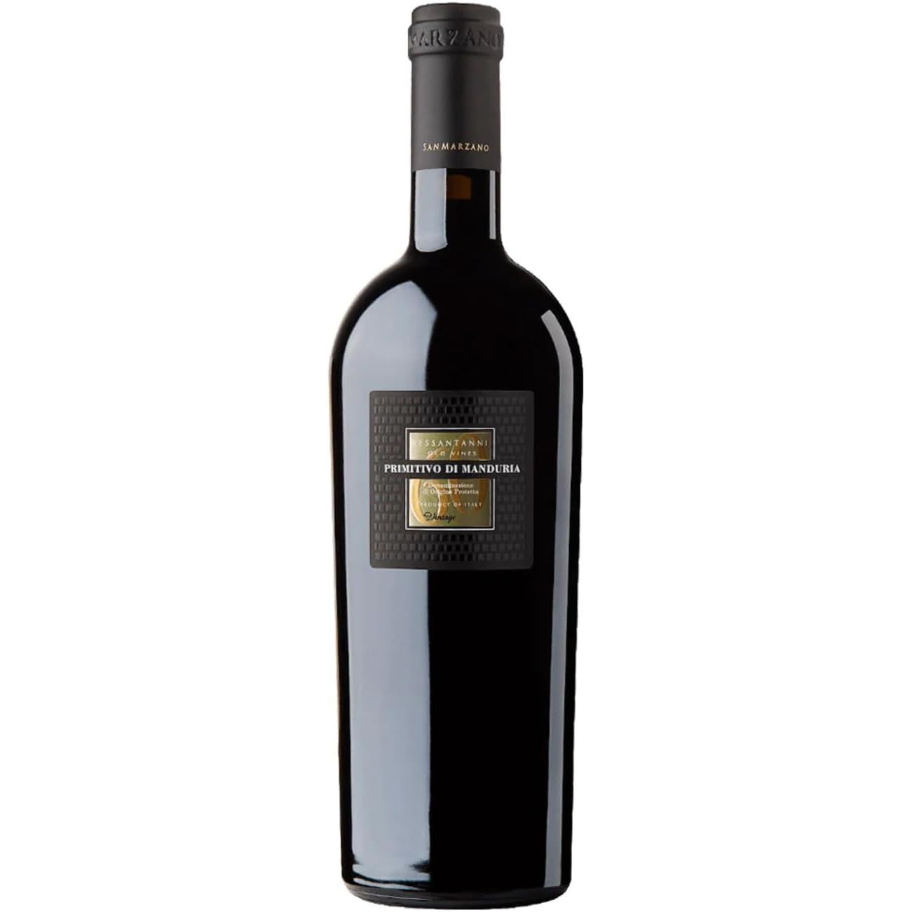 San Marzano Sessantanni Primitivo di Manduria 2019 12 Flaschen Rotwein 0,75L 14,5% vol