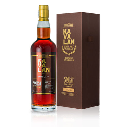 Kavalan Solist Port Cask 50-61%vol Cask Strength - Single Malt Whisky aus Taiwan