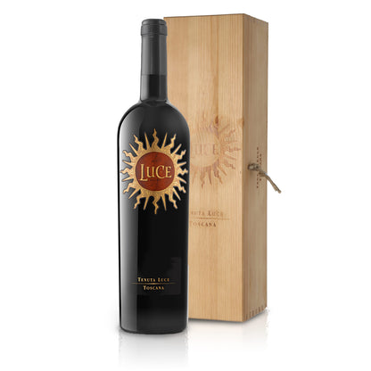 2019 Luce Magnum 1,5L in Holzkiste - Tenuta Luce della Vite - Toskana IGT, Italien