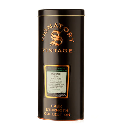 Mortlach 2008/2019 Sig CS Cask 800082+800083 - Signatory Vintage
