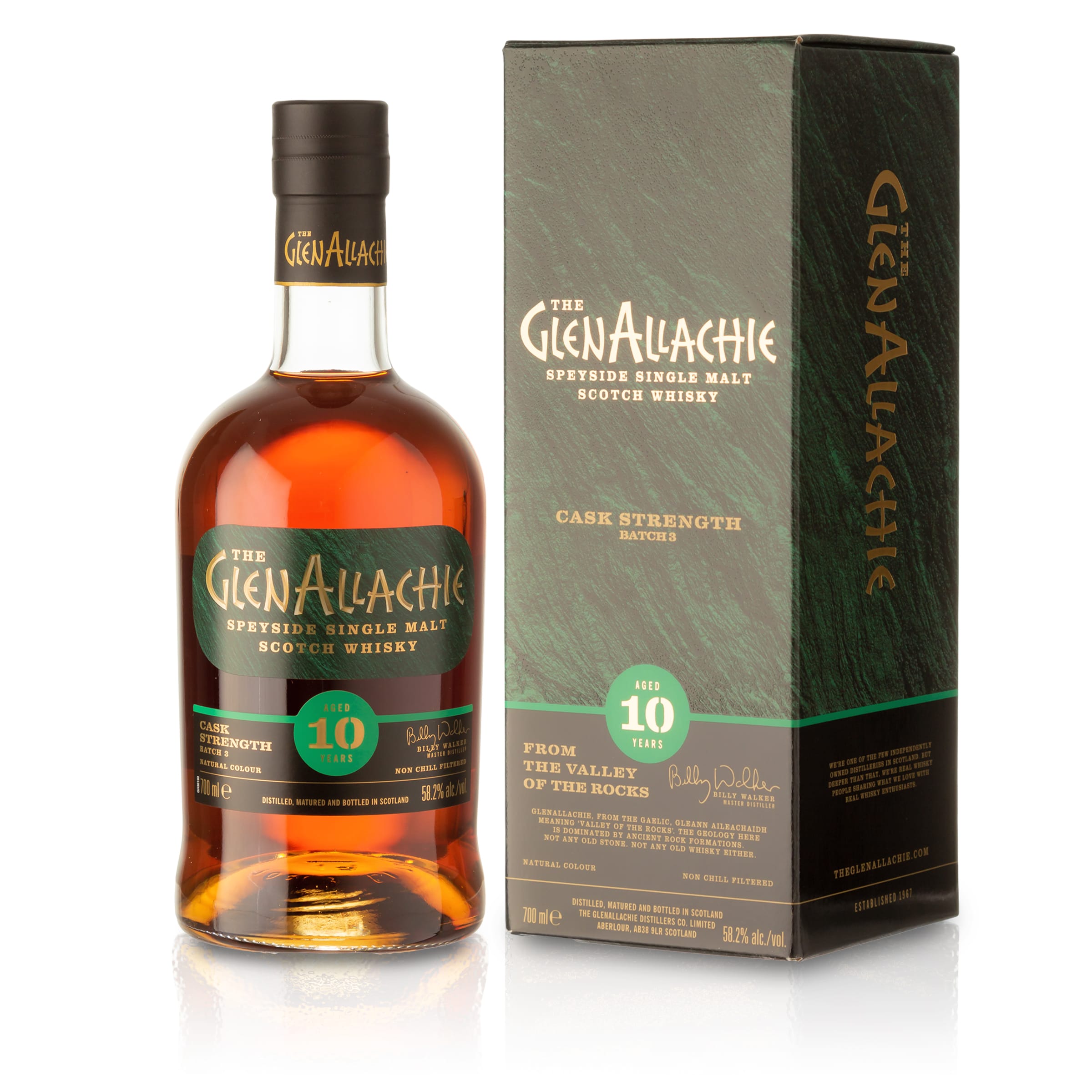 GlenAllachie 10 Years Old - Batch 3 - Cask Strength - GlenAllachie