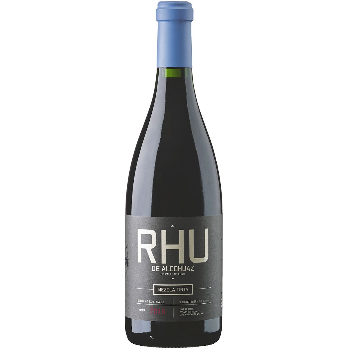 2018 RHU mezcla tinta Viñedos de Alcohuaz Valle de Elqui/Chile 0,75l