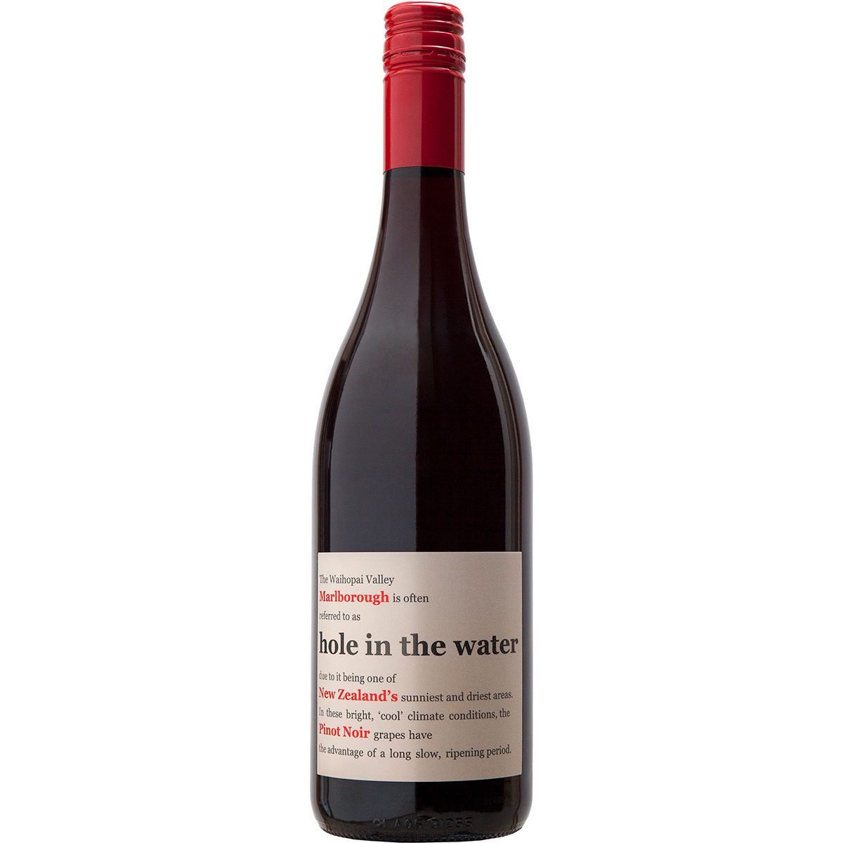 2016 hole in the water Pinot Noir Konrad Wines Marlborough/Neuseeland 0,75l
