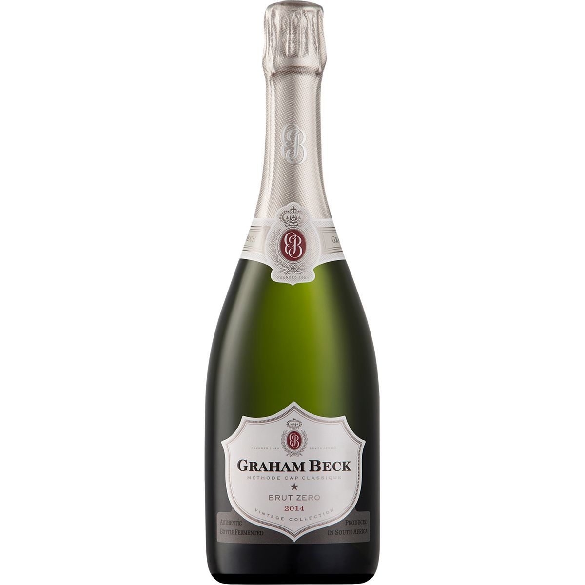2014 Cap Classique Brut Zero Vintage Graham Beck Wines Western Cape/Südafrika 0,75l