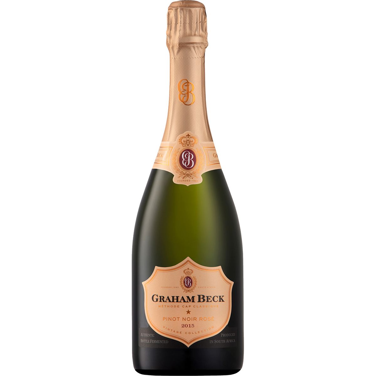 2017 Cap Classique Brut Rosé Vintage Graham Beck Wines Western Cape/Südafrika 0,75l