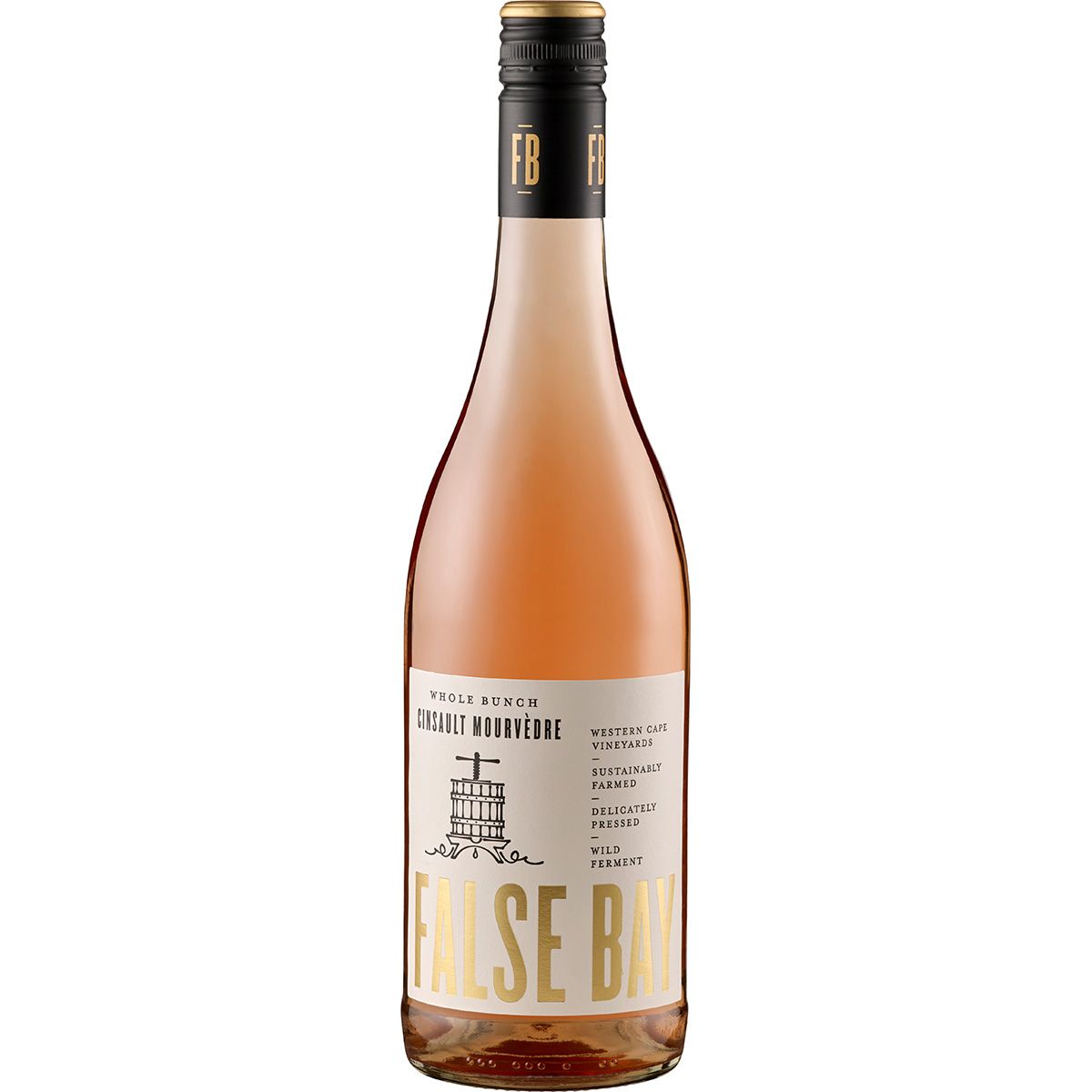 2022 False Bay Whole Bunch Cinsault-Mourvèdre Rosé False Bay Stellenbosch/Südafrika 0,75 l
