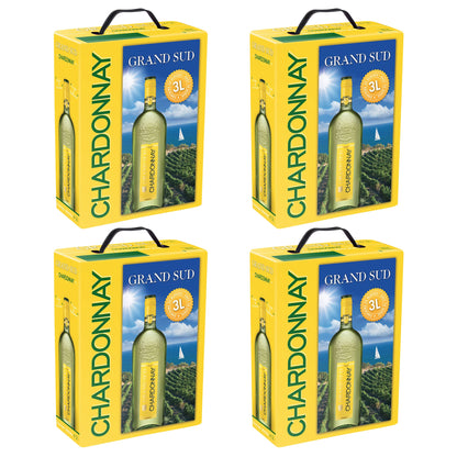 Bag-in-Box - Chardonnay from France - White Wine - Grand Sud 3 L.