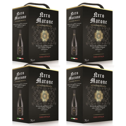 Bag-in-Box - Italian Wine - Nero Marone Red Wine, dry 3 L.